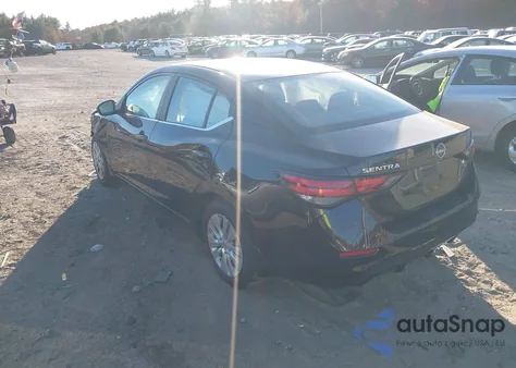 2024 Nissan Sentra S Xtronic Cvt из США, поврежденный, VIN 3N1AB8BV9RY359911